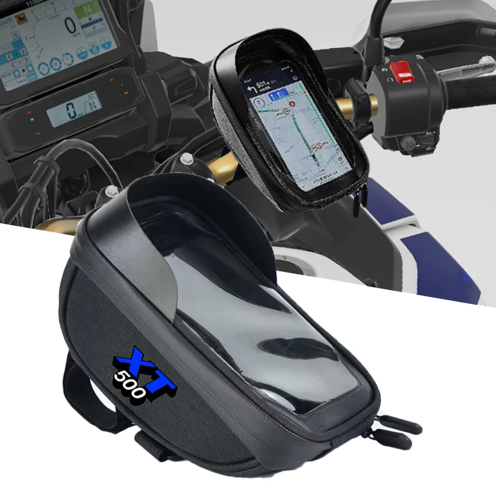 For DT100 DT175 DT250 DT400 XS400 XT500 TX750 2024 Motorcycle Waterproof travel navigation bag