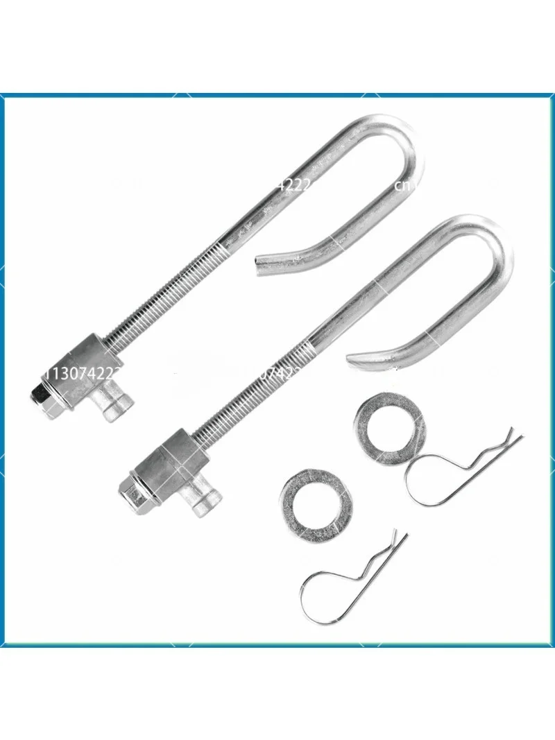 Deck Lift Hanger Rod Kit for Lawn Mower, Deck Lift Link Kit Compatible with E130 LA120 Lawn Tractor A56M