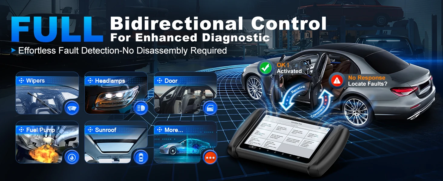 XTOOL IP819TP TPMS Programmiertool TPMS Erneute Aktivierung Reifendrucküberwachung Sensor Programmierer Autodiagnosetools – Detail 7