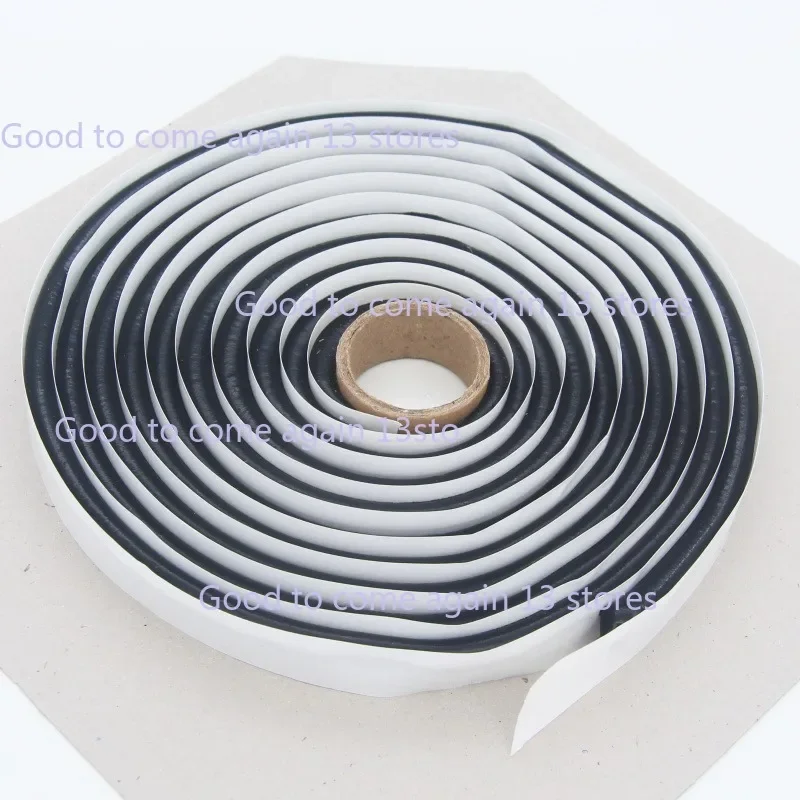 Vaccum Bagging Tacky Tape 9mm*4M High - Tack High - Temp Bag Seal Black Sealing Tape for Vaccum Bagging Butyl Glue Self-adhesive