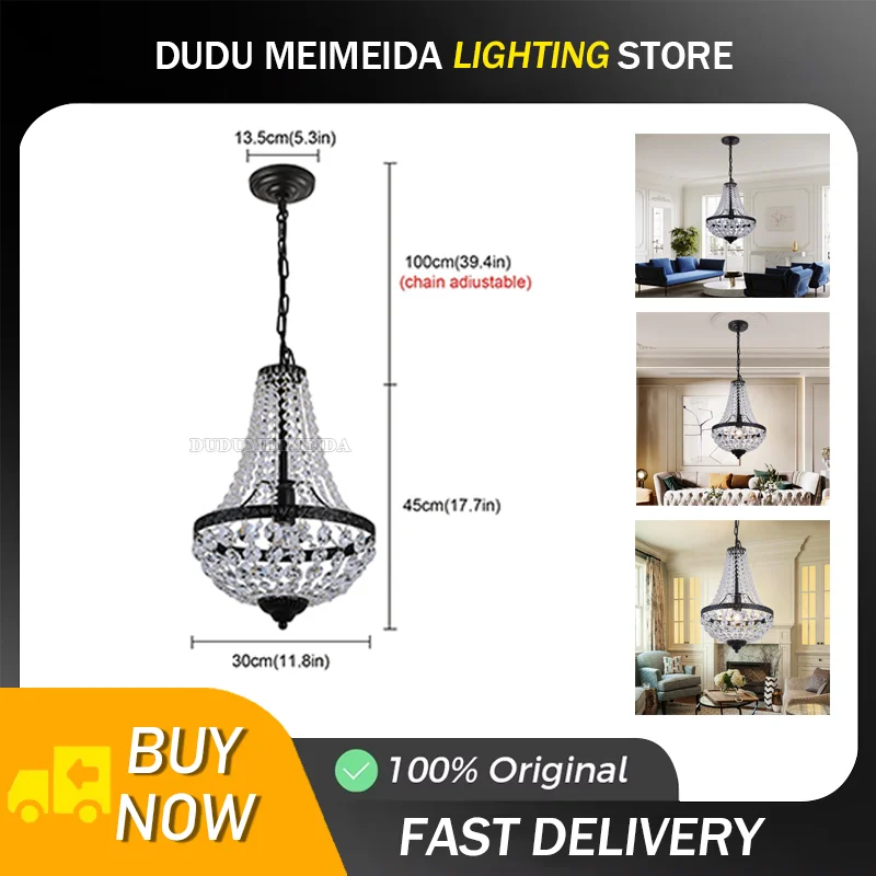 retro-decoration-restaurant-basket-empire-chandelier-hanging-pendant-living-room