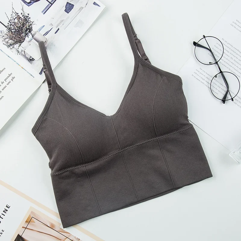 Frauen Schönheit Zurück Bralette Nahtlose Sport-Bh Frauen Unterwäsche Sexy Dessous Push-Up Bhs Sport Bh brasieres mujeres