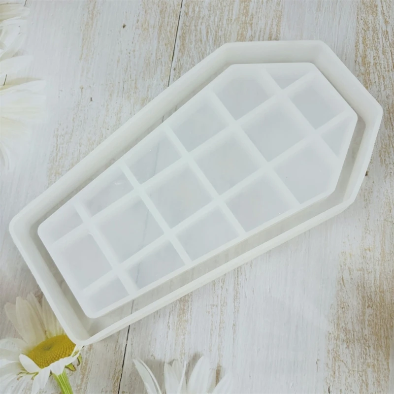 Coffin Resin Tray Molds for Making Jewelry Tray Jewelry Holder Earrings Tray