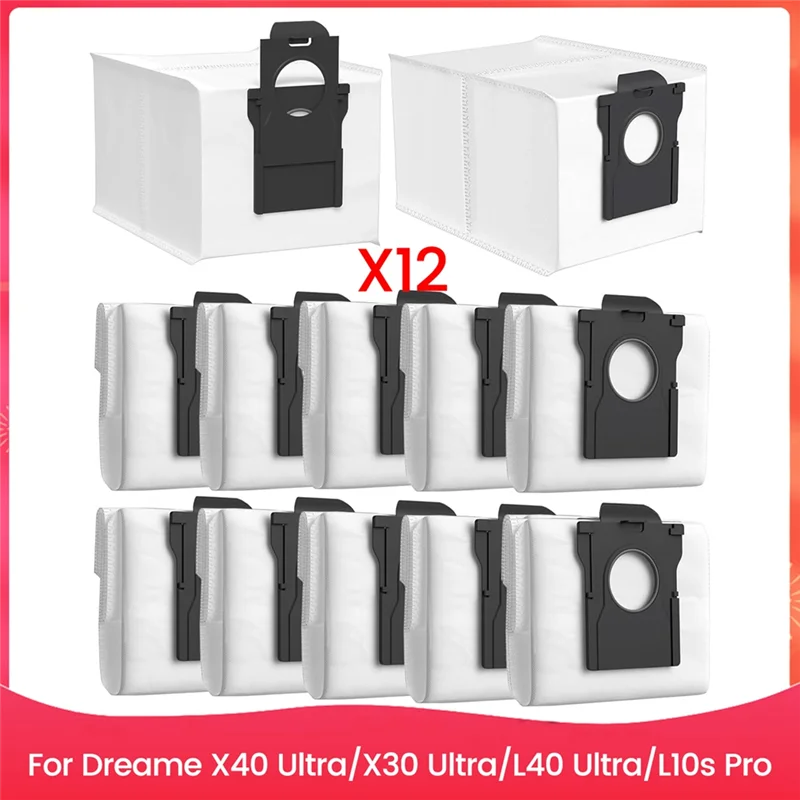 Förderung! Staubsaugerbeutel für Dreame X40 Ultra/X30 Ultra/L40 Ultra/L10s Pro Ultra/L10s Ultra Gen2 Roboter-Staubsauger-Ersatzbeutel