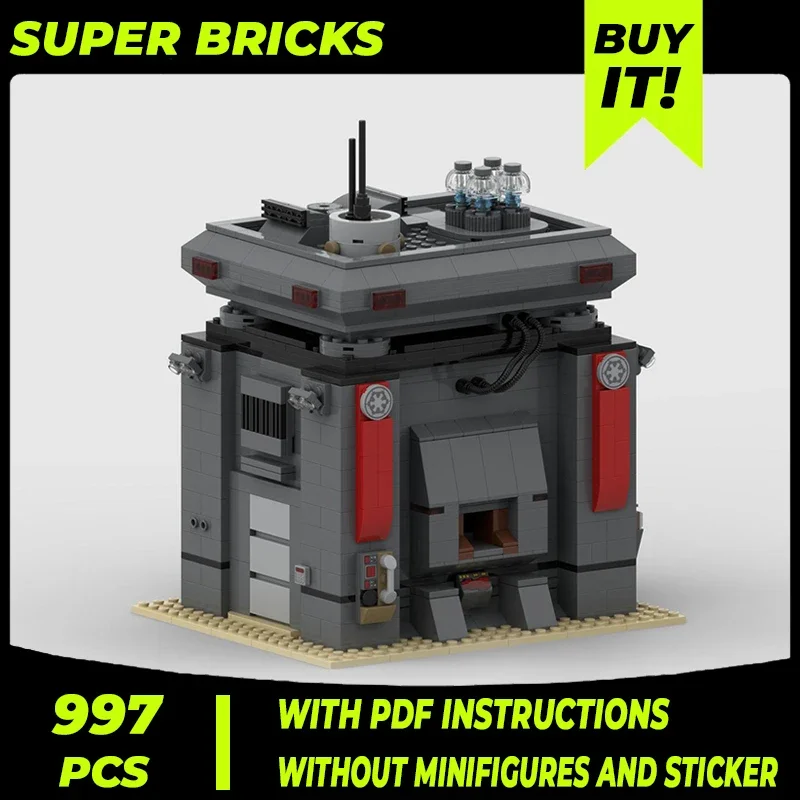 

Star Movies Model Moc Building Bricks Military Base Checkpoint Technology Modular Blocks Gifts Christmas Toys DIY Sets Assembly