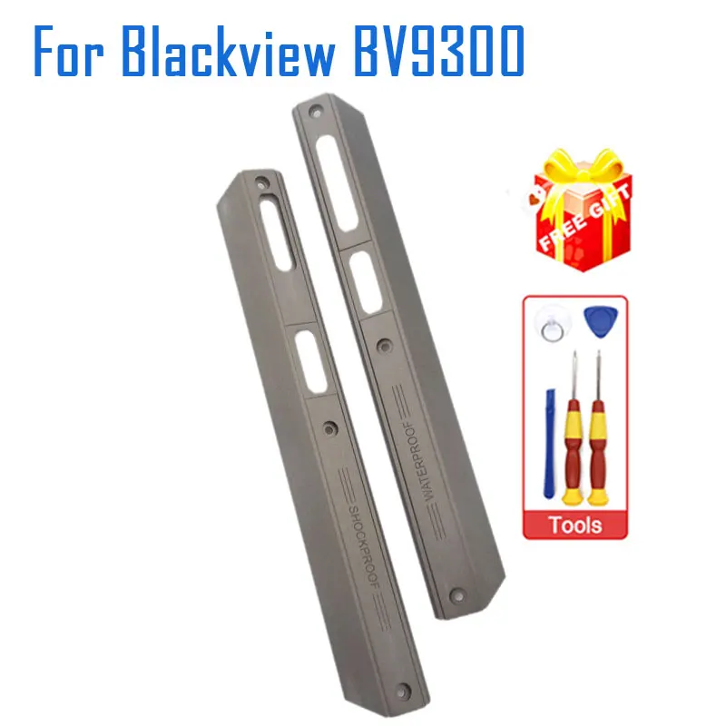 Original Blackview BV9300 Housing A Front shell Side Metal Frame Middle Cases Volume Custom Button Parts For Blackview BV9300