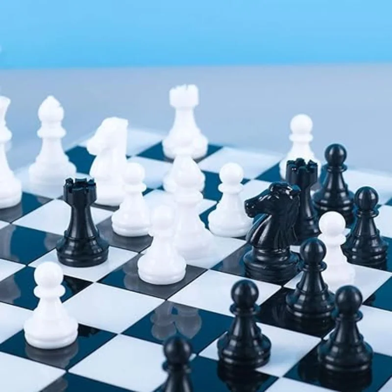 DIY Crystal Drop Glue 3D Chess Chess Checkerboard Epoxy Resin Silicone Mold