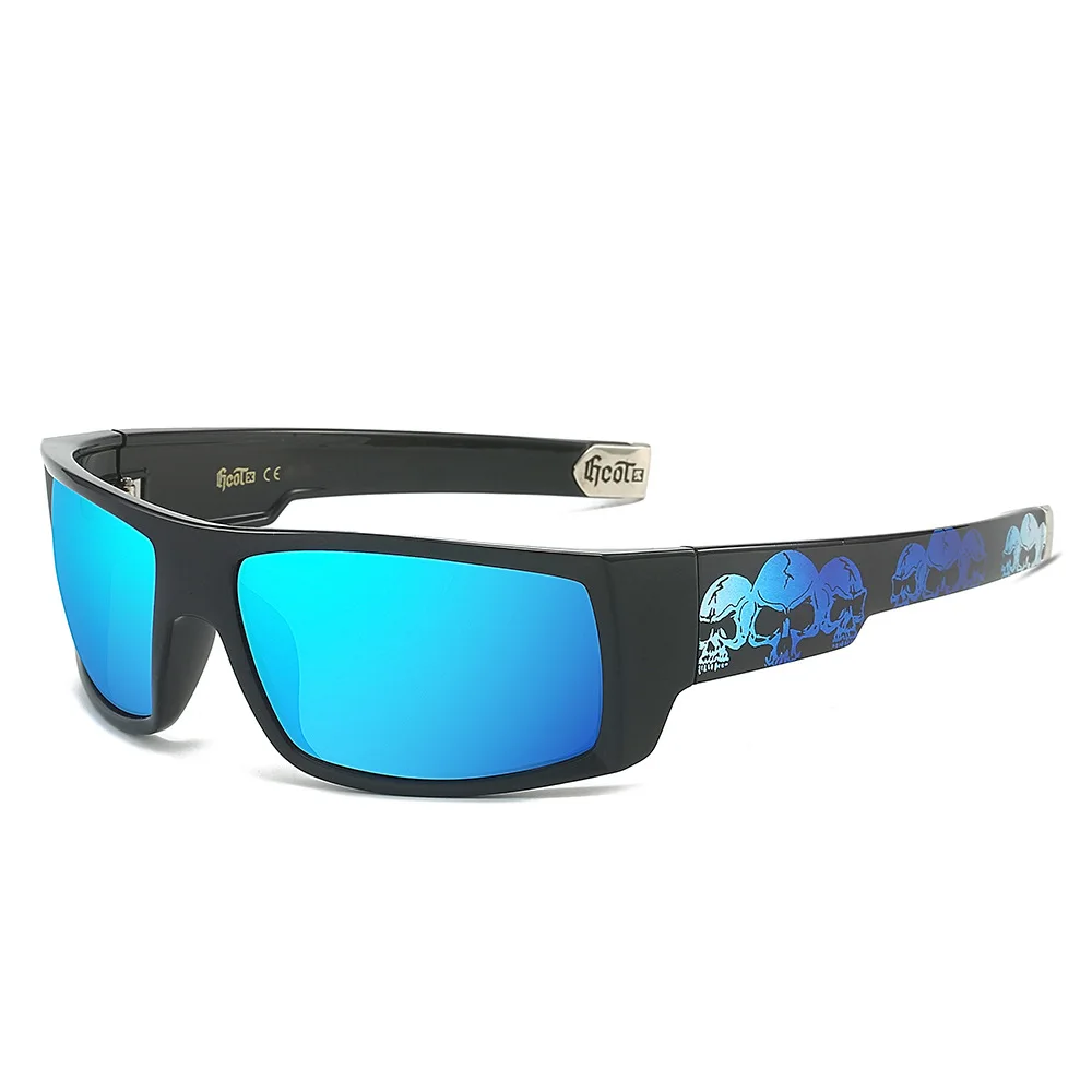 Unisex Polarized Sunglasses West Coast Hip Hop Gangster Motorcycle Style UV400 Outdoor Driving Fishing Party Travel Shades