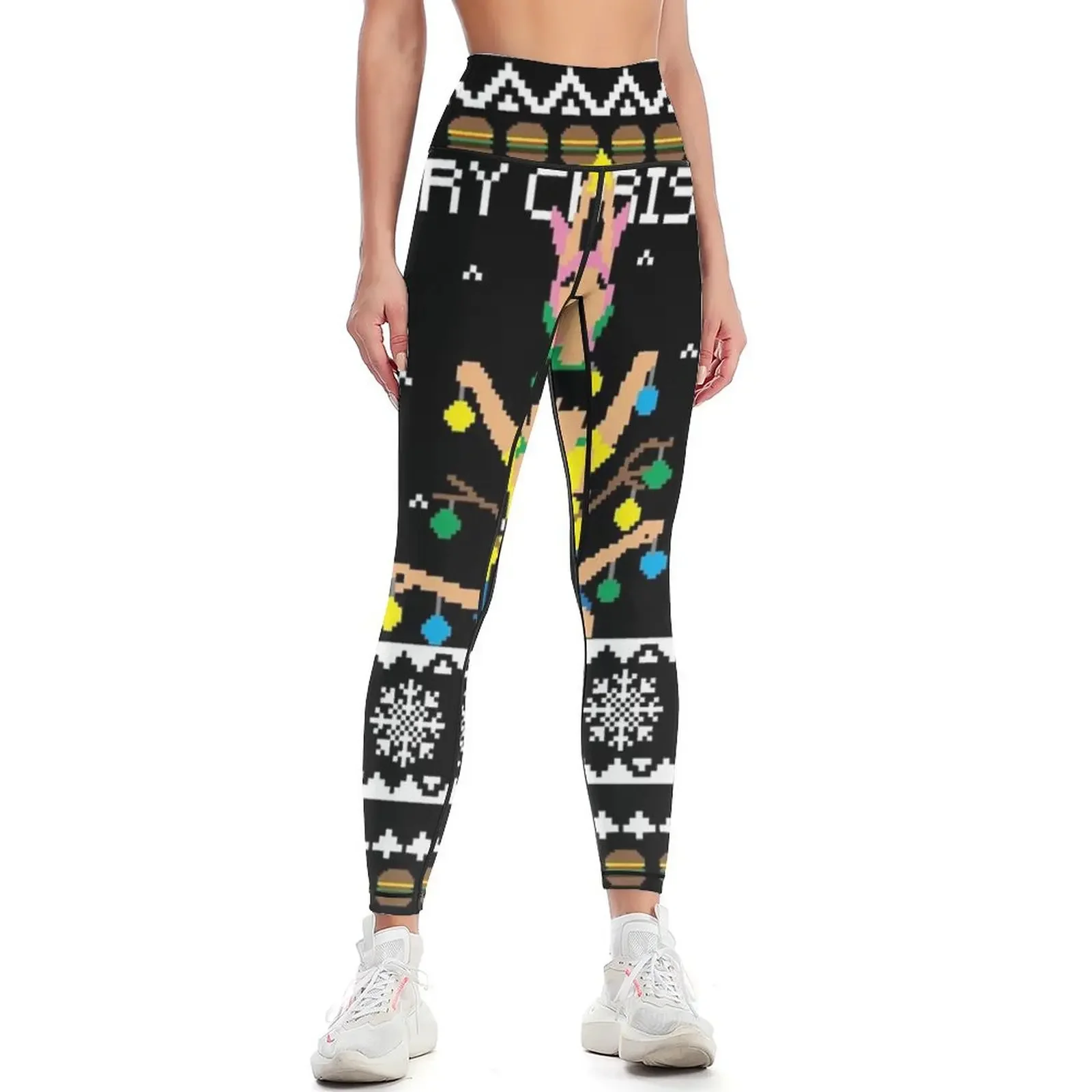 

People Classic Limited Edition Belcher Christmas Cool Photographic Leggings sporty woman gym Women's pants Womens Leggings