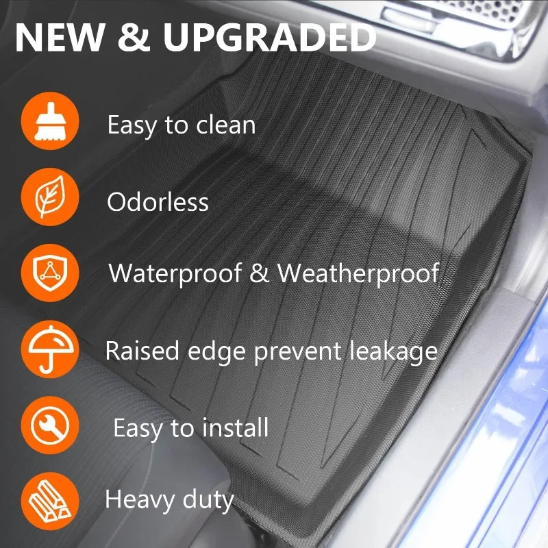 المنزل. حصيرة أرضية متوافقة مع 2022-2025 هوندا سيفيك هاتشباك البضائع حصيرة TPE الطابق بطانة حمولة حقيبة السيارة استبدال ل