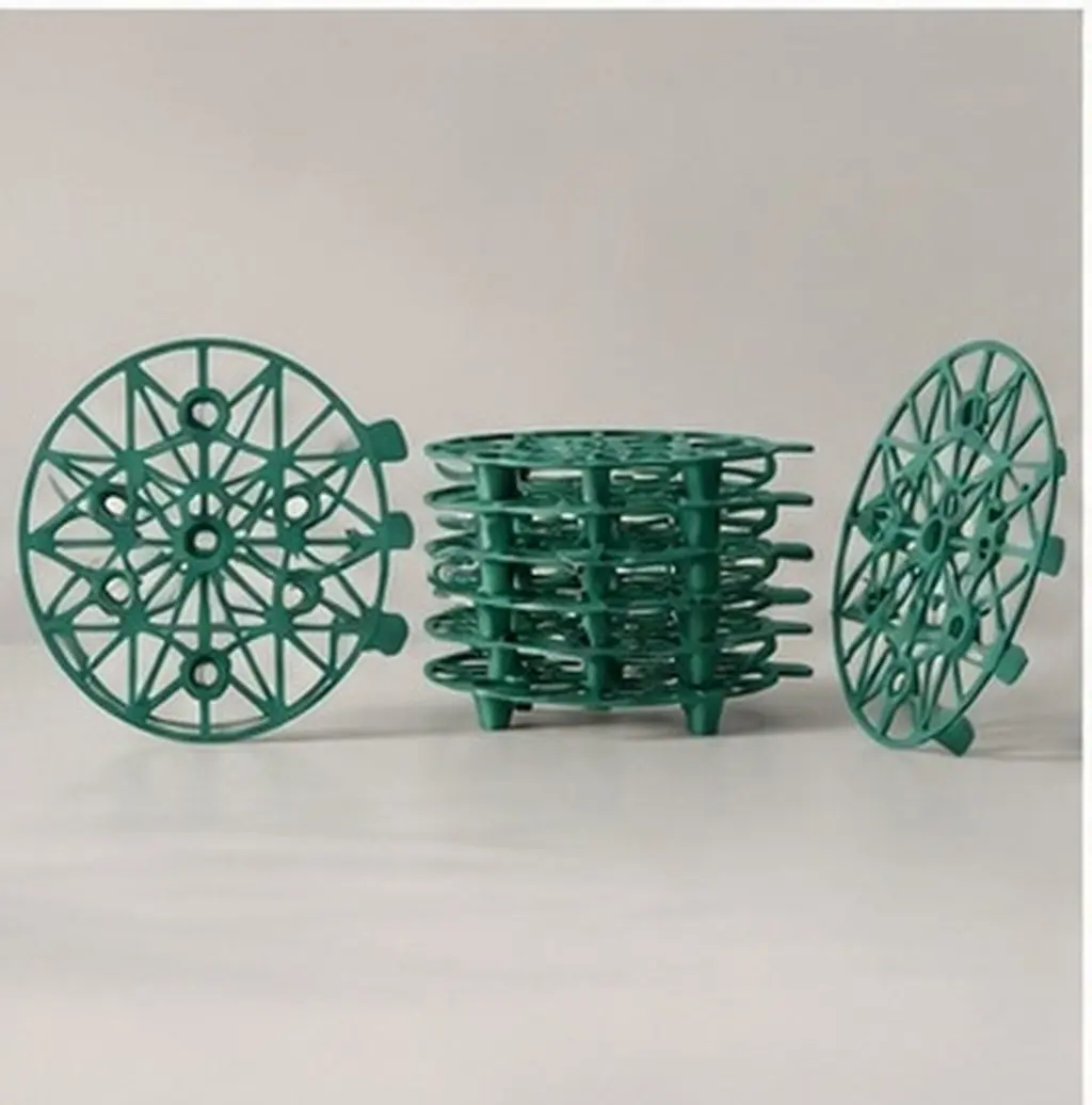 4pcs Watermelon Support Stands – Plastic Garden Fruit Elevation Trays for Outdoor Melon Protection