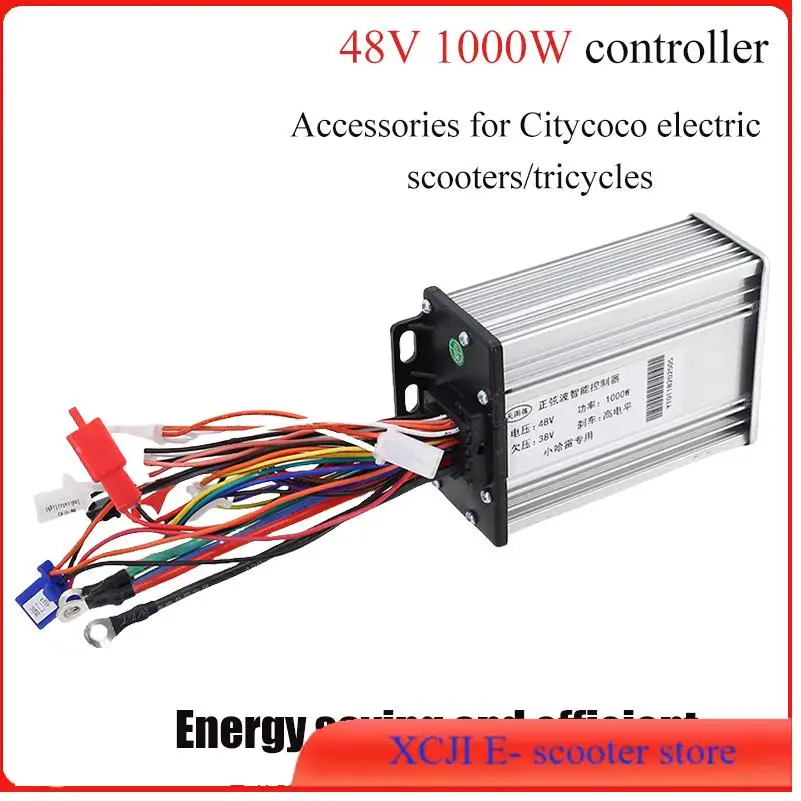 

Energy saving and efficient 48V 1000W Universial Brushless Controller for Electric Bicycle Electric Scooter