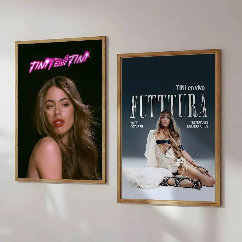 المغني M-Martina TINI StoesselS ملصق جدار الفن طباعة الفن مناسبة لغرفة المعيشة غرفة نوم بار صالون هدية تزيين المنزل #4