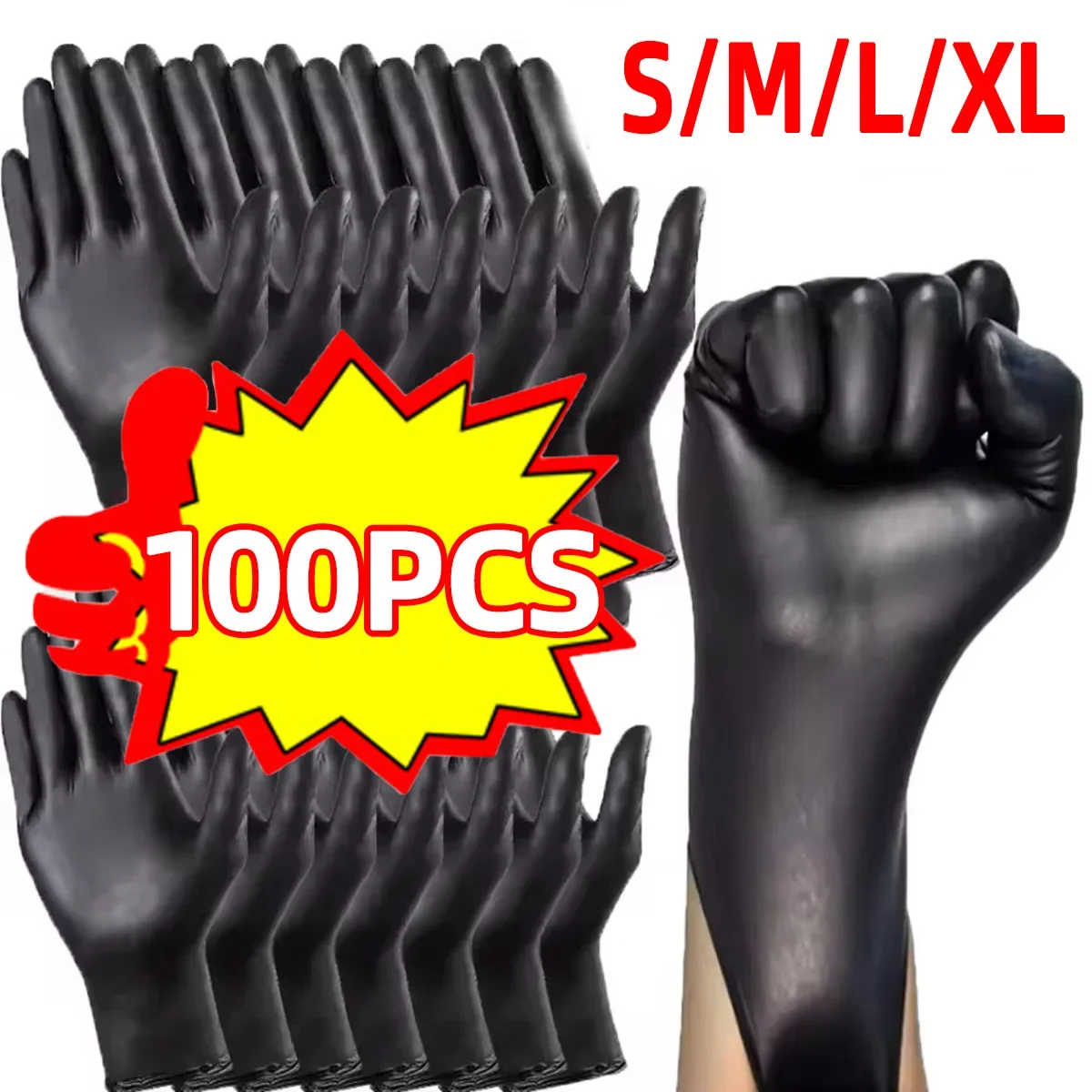 20/50/100pcs Vinyl Disposable Gloves Disposable Gloves For Home Cleaning And Food Preparation Cleaning Gloves Are Suitable