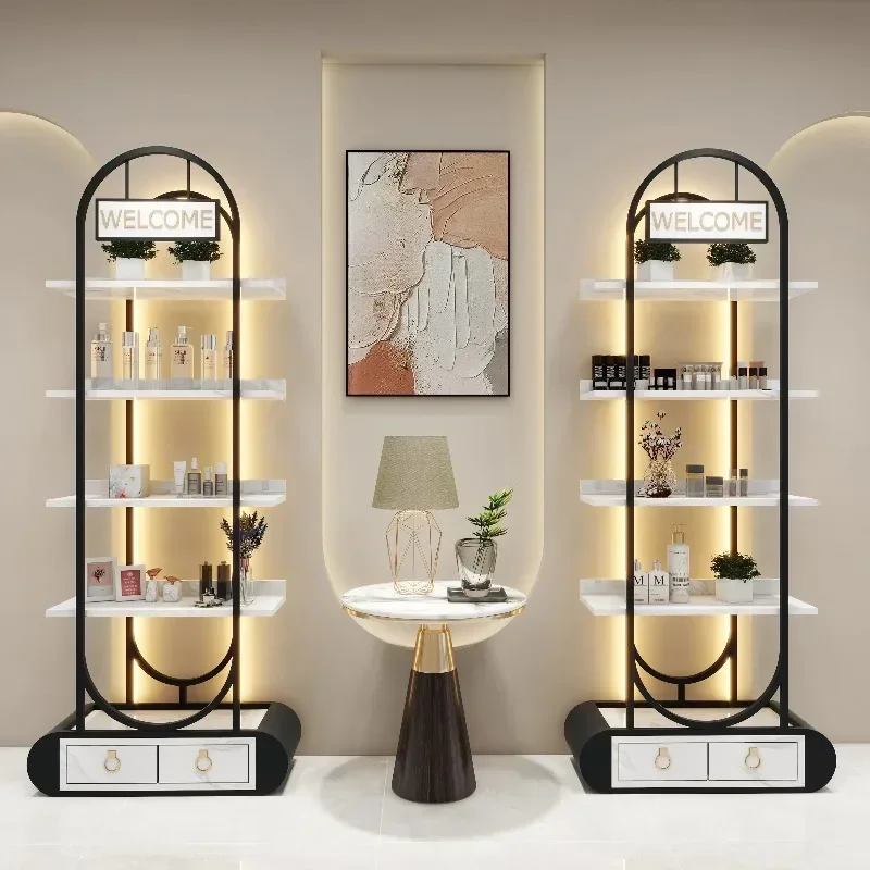 Beauty Salon Display Cabinet Product Display Cabinet Exhibition Hall Display Cabinet Cosmetics