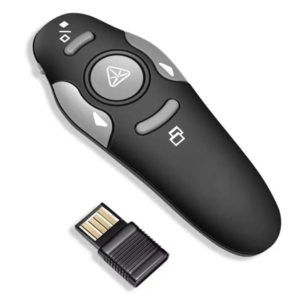 USB التحكم باور بوينت الذكية مقدم اجتماع الأشعة تحت الحمراء عن بعد 2.4 جيجا هرتز مقدم لاسلكي عرض عن بعد مؤشر ليزر #1