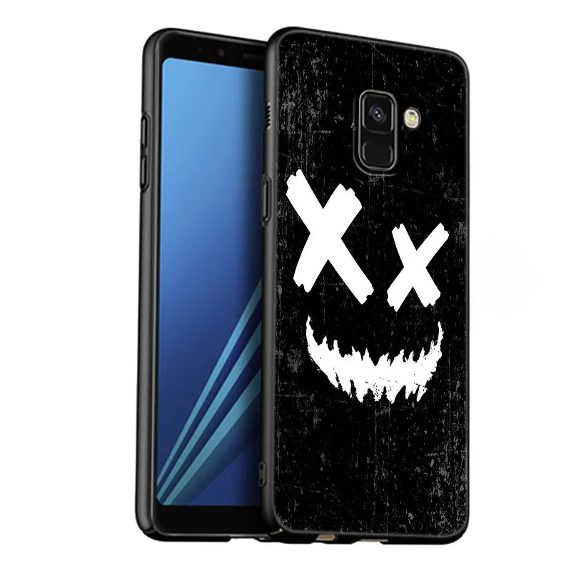 Smile Skeleton Devil Phone Case For Samsung Galaxy A11 A30 A40 A41 A01 A03 Core A02 A10 A20 S A5 2017 A6 A8 Plus A7 2018 Cover