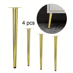 4pcs Furniture Leg Accessories Furniture Metal Furniture Legs Replacement Sofa Living Room Bedroom Table Cabinet TV Stand Feet