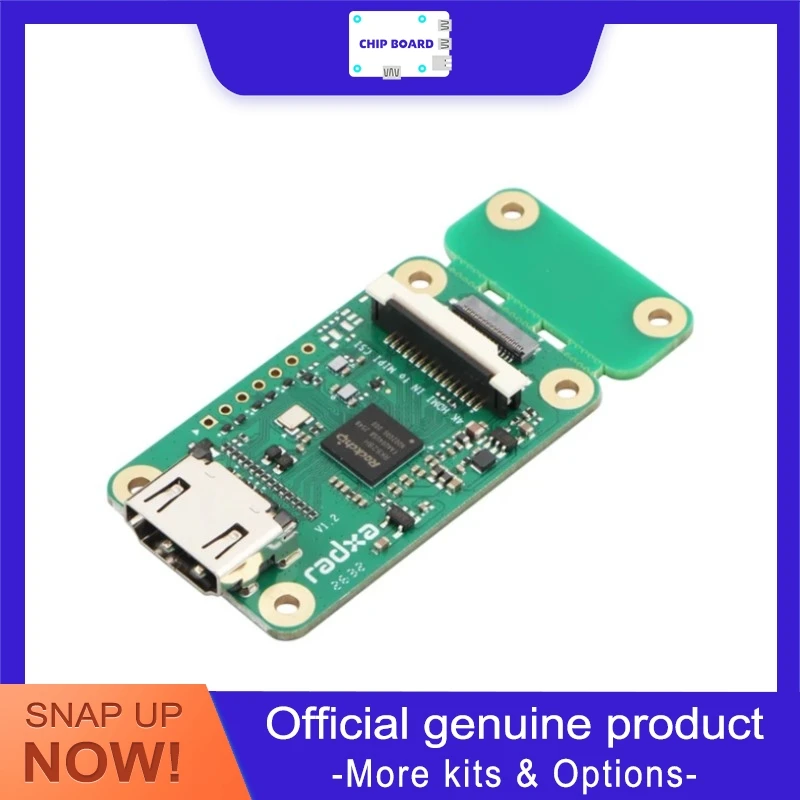 Radxa RK628H 4K HDMI to MIPI CSI2 Adapter I2S Audio Video Capture Development Board