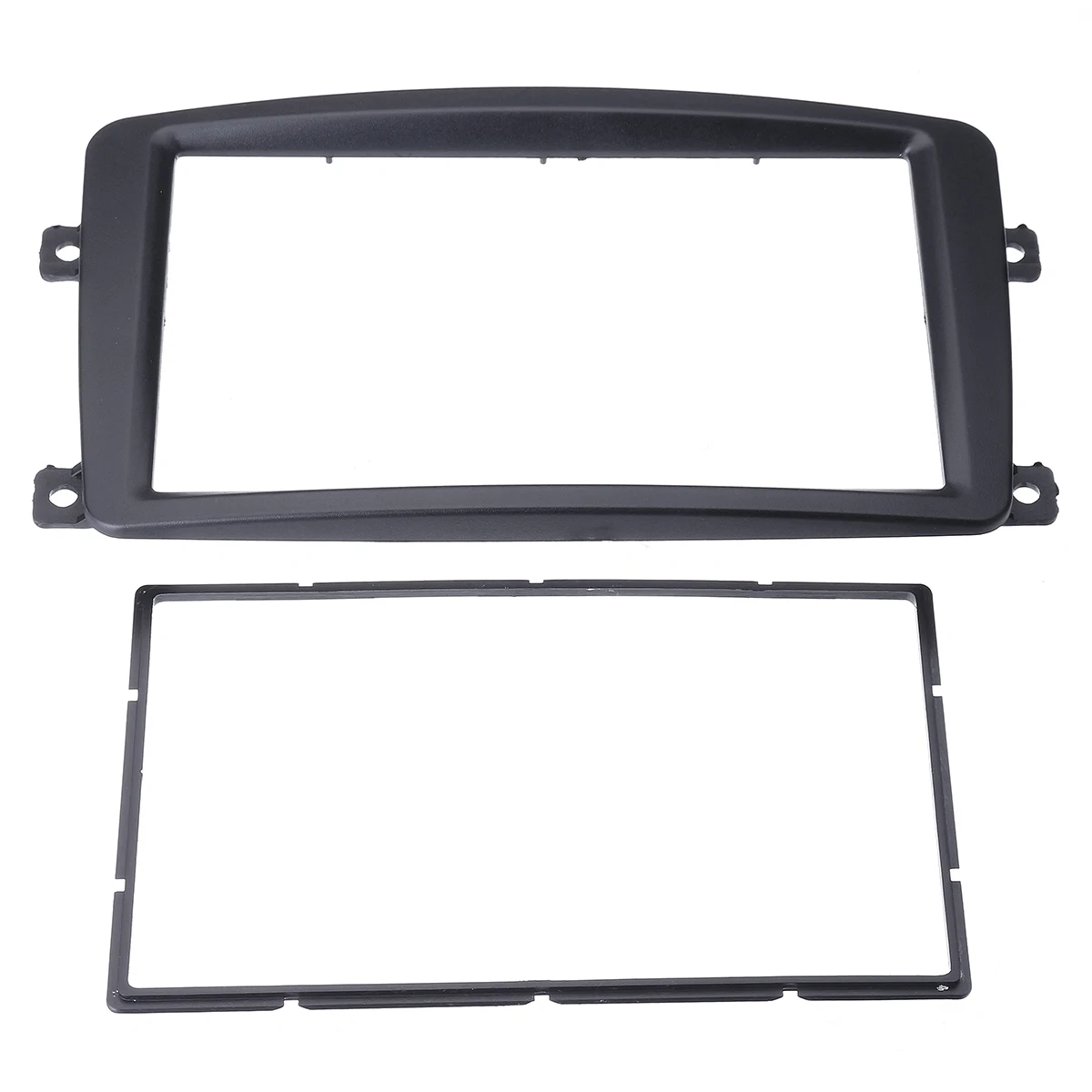 Car Stereo Radio Fascia Panel Plate Frame 2 Din CD DVD Dashboard Panel Audio Frame For Mercedes For BENZ C CLASS W203 2002-2004
