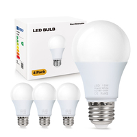 4pcs/lot LED Light Bulbs E27 AC 220V SMD2835 3W 6W 9W 12W 15W 18W Home Indoor Room LED Lamps Cold/Warm White Lights Bulb