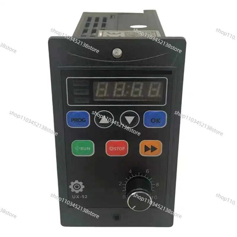 0528Small Vector Inverter AC220V Single-phase Input Three-phase Output Motor Drive Inverter with T13-750W-12-H Fou