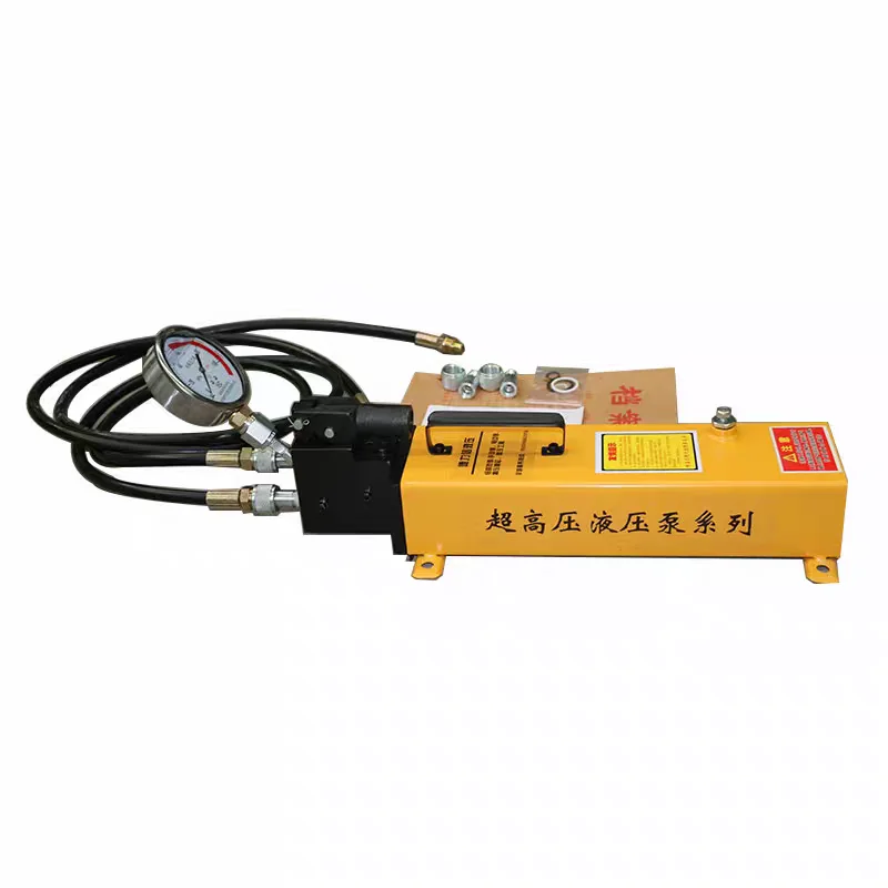 Double pump double function manual hydraulic pump 31mpa portable manual oil SYB-2S pressure test high pressure hand pr