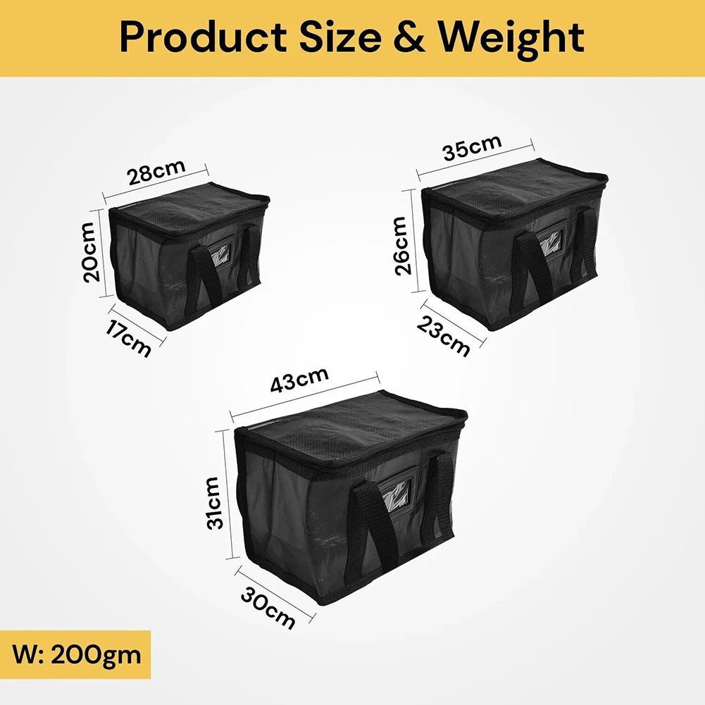 2024 Portable Lunch Cooler Bag Folding Insulation Picnic Ice Pack Food Thermal Bag Drink Carrier Insulated Bags Food Bag