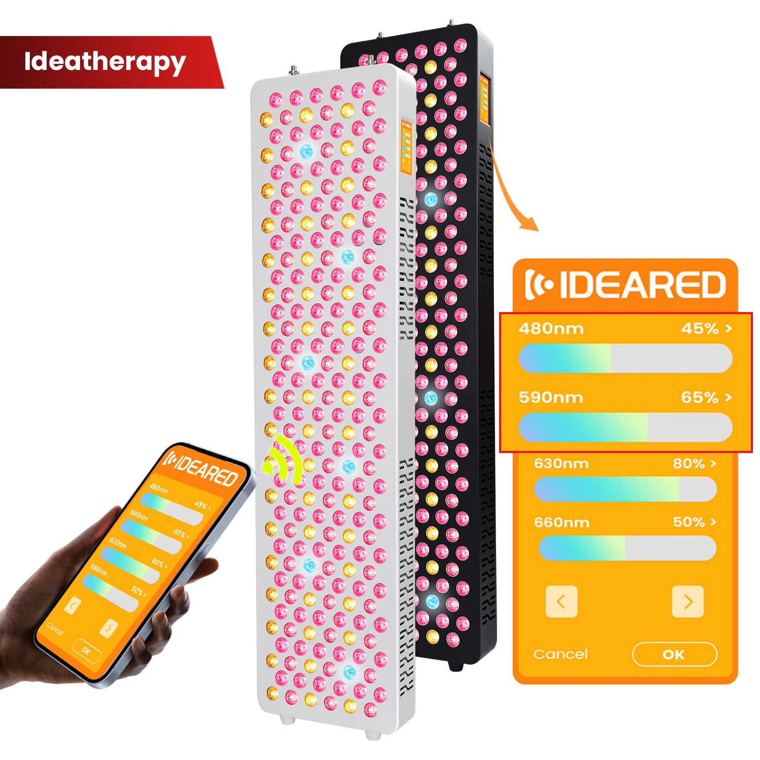 

Medical 650nm 1060nm Near Infrared Led Light Therapy Panel Device Red Light Therapy Full Body for Joint Pain Relief
