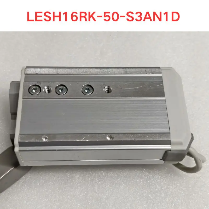 Second hand test OK  LESH16RK-50-S3AN1D electric sliding table cylinder