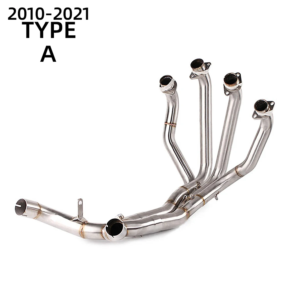 

Factory Hot Selling Motorcycle Full Exhaust Systems Exhaust Pipe Stainless Steel Front Link Pipe Esacpe Muff