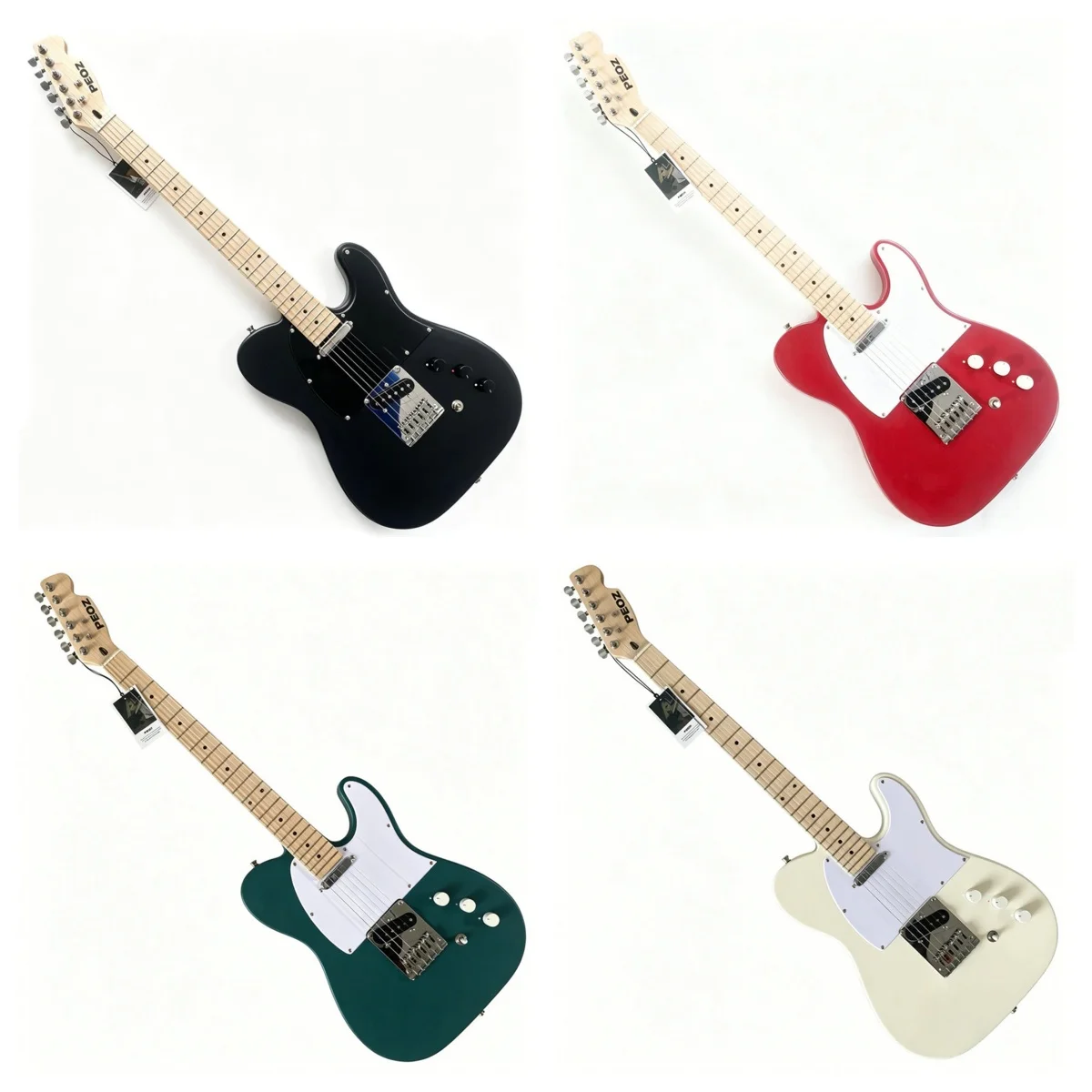 

Smart Electric Guitar with Built-in Bluetooth Speaker & Multi-Effects | PEOZ TL | Korea Tech App Control | USB Audio Inter