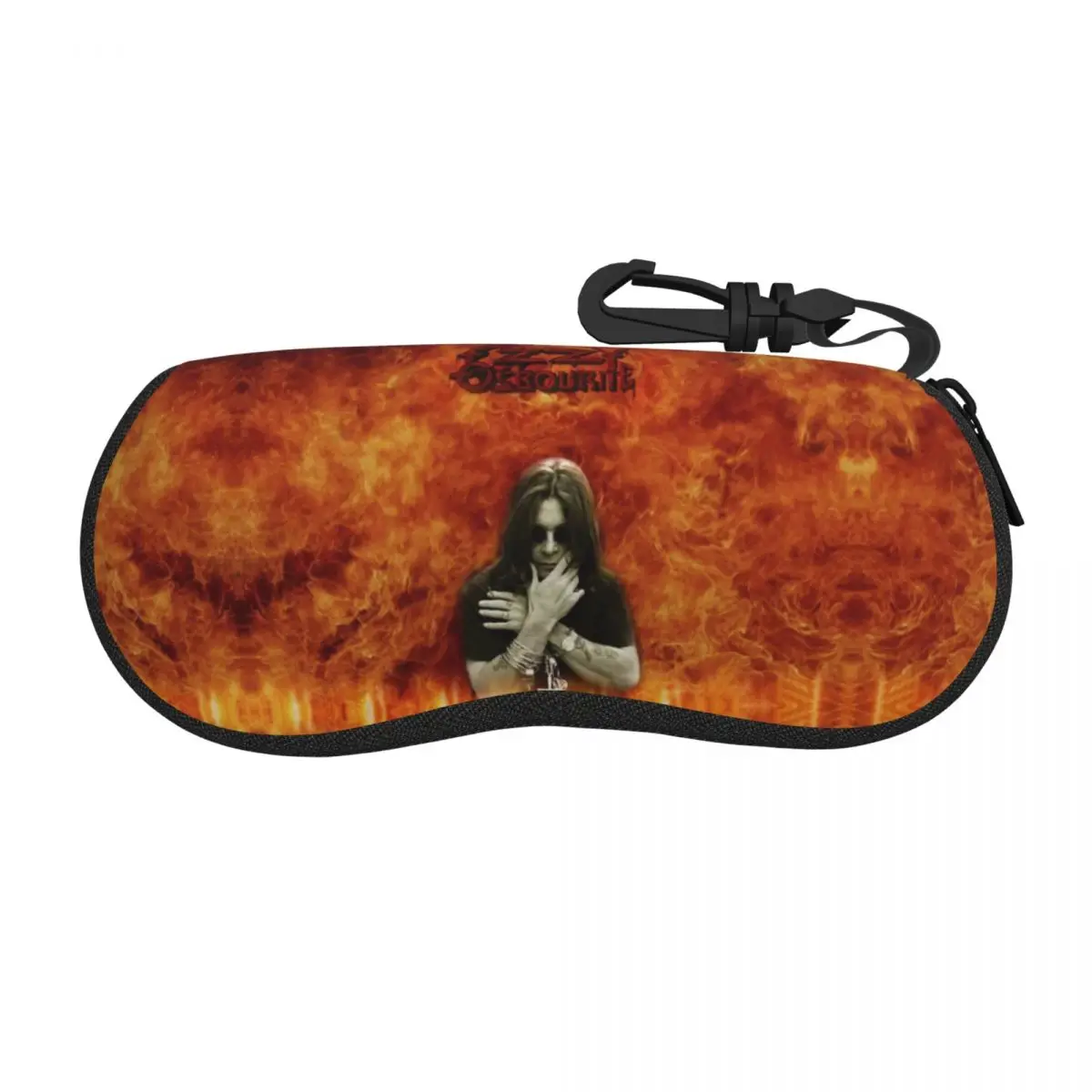 

Custom Heavy Metal Rock Ozzy Osbourne Glasses Case Fashion Shell Eyeglasses Case Sunglasses Box