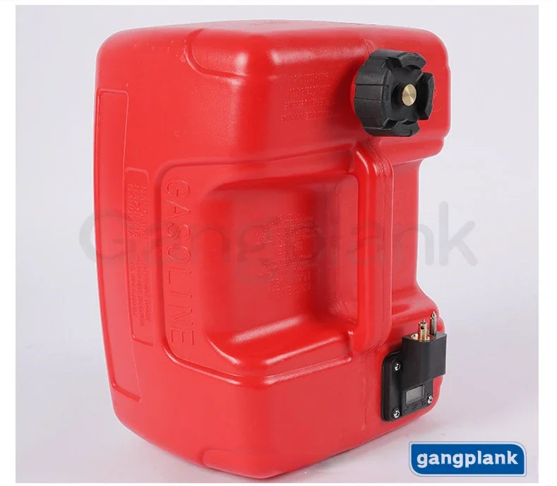 Boat Engine Oil Tanks 24L and Oil Pipe Set Two Piece Set Red Fuel Tank Outboard Motor Parts Outboards Oil Tube Tanks Tubing Set