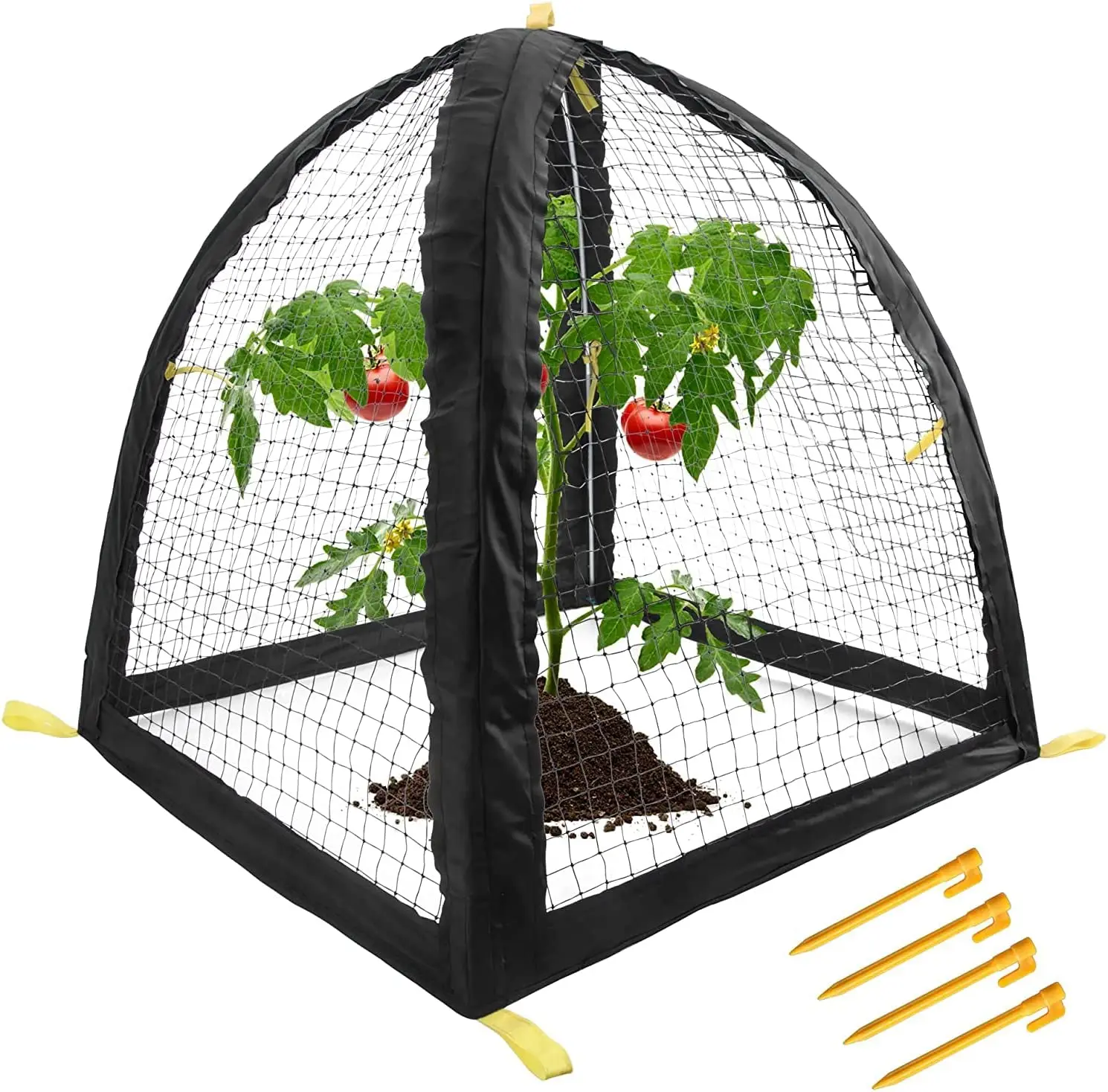 Pest Guard Cover-Garden Plants Cloche Tent for Protect Plants Vegetables Fruits from Squirrel Bird Animal Eating