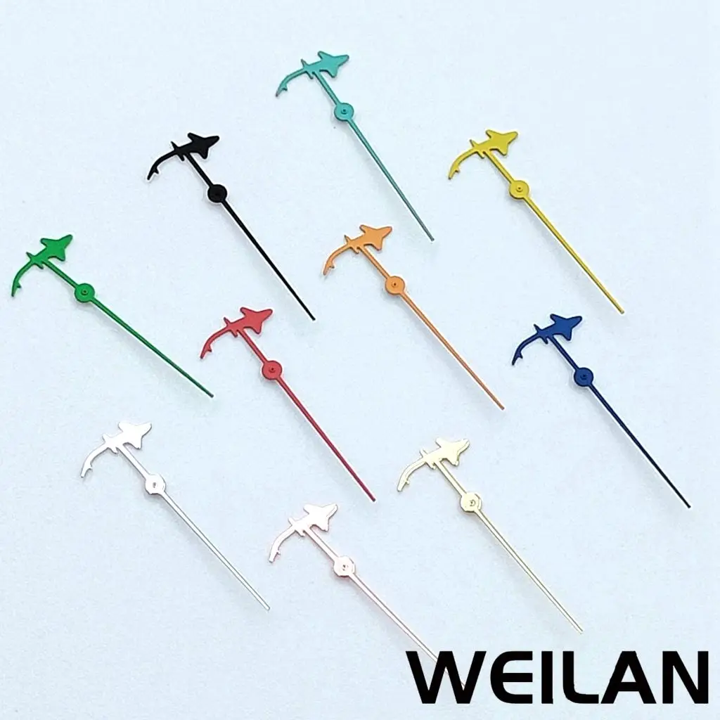 12.5mm NH35 NH36 7S26 7S36 4R35 4R36 Movements Silver Black Green Blue Red Yellow Orange Watch Single Second Hands Hands