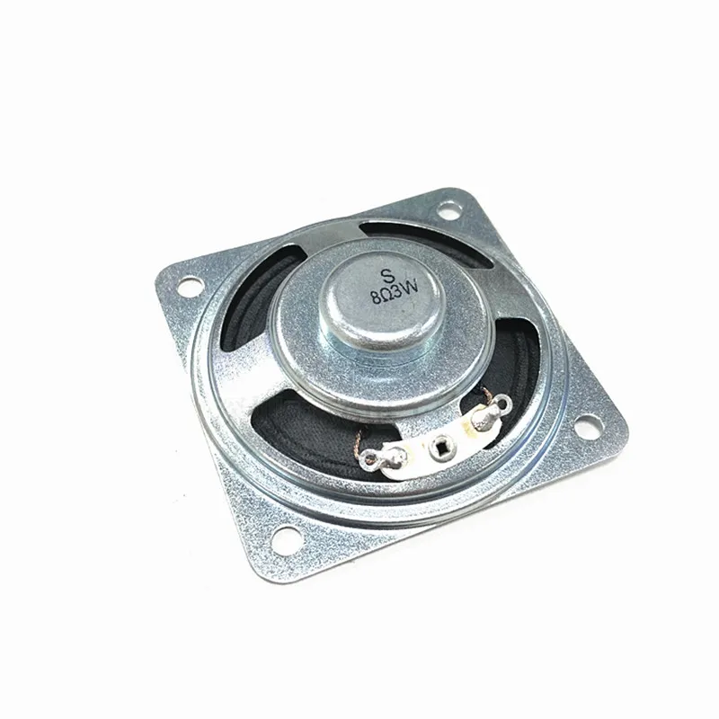 Głośnik kwadratowy 2,25 cala, 8 omów, 3W, 57mm, głośnik pełnozakresowy, krawędź wzmacniacza, głośnik domowy, głośnik DIY, klawisz, rożek, zabawka — zdjęcie produktu 4