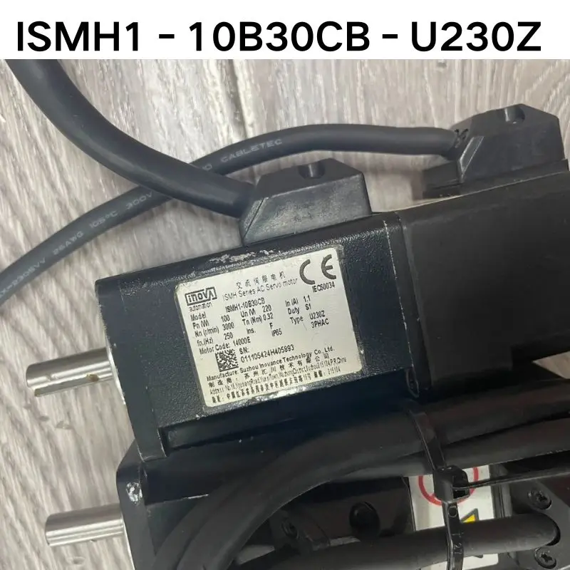 Second hand test OK  ISMH1－10B30CB－U230Z  Servo motor