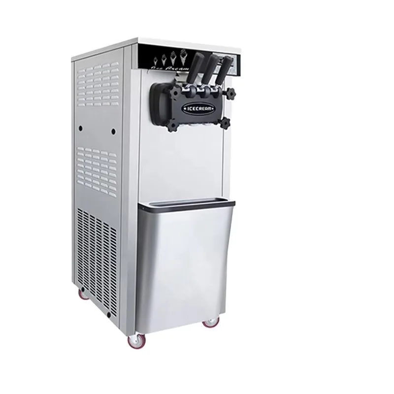 Ice Cream Machine Commercial Use Ice Cream Maker 2+1 Flavors Soft Ice Cream Machine