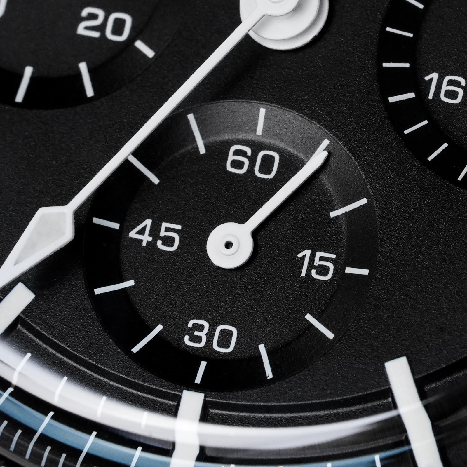 Watchdives WD1863 39 مللي متر VK63 ساعة كرونوغراف OTF المشبك الاجتياح حركة الكوارتز الياقوت مضيئة 100 متر ساعات مقاومة للماء