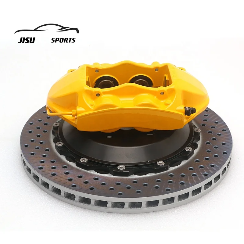 

wholesale High Performance 4 Pot GT4 caliper kit Brake Calipers Match 330 355mm Disc For Car BMW Toyota Subaru 19 Inch Wheel