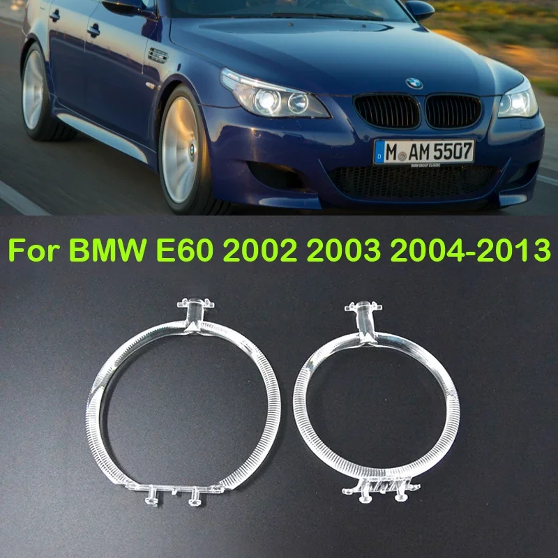 

New！ For BMW E60 2002 2003 2004 2005 2006-2013 Car Front Bumper DRL Daytime Running Lights Guide Ring Headlight Angel Eyes Light