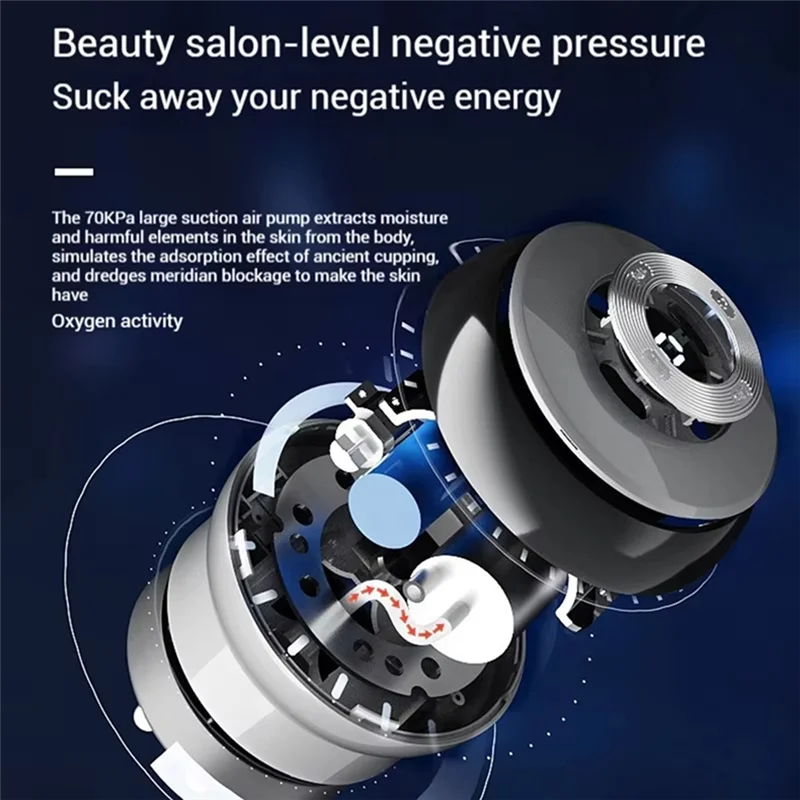 B07B-Scraping Instrument Smart Bianshi Electric Body Meridian Brushi For Personal Care