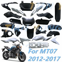 For Yamaha 2012 2013 2014 2015 2016 2017 MT07 FZ07 MT 07 Bodywork Fairing Unpainted Components Injection Molding ABS