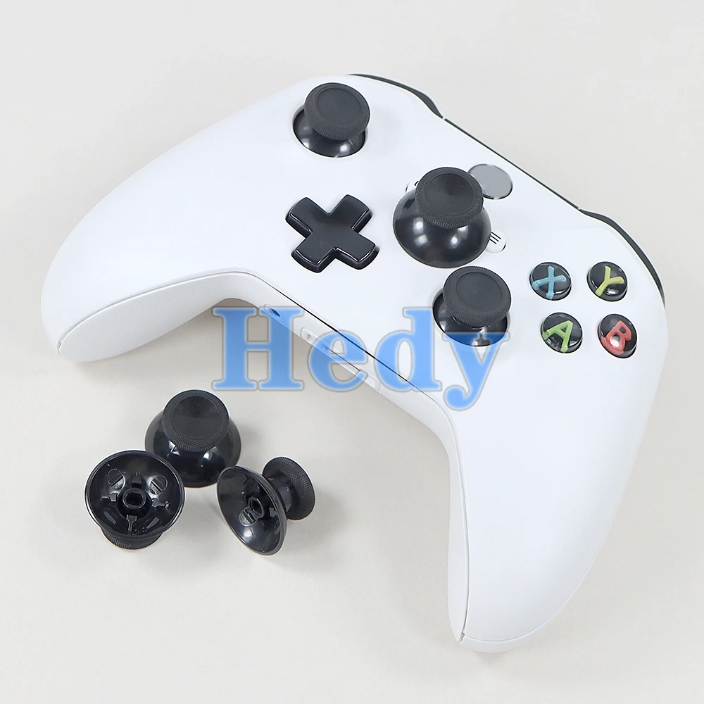 100 قطعة من البلاستيك الأصلي لـ XBOX ONE S عصا التحكم عصا التحكم الفطر قبعات القبضات ل XBOXONE سليم تحكم ثلاثية الأبعاد الروك كاب