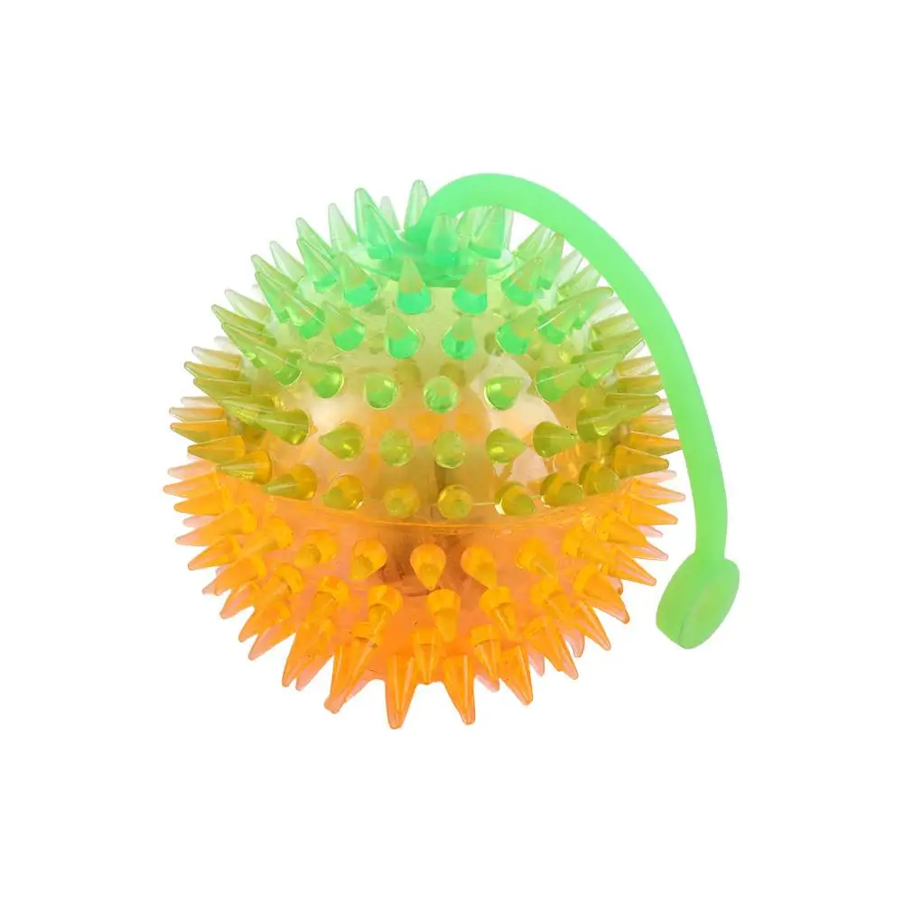 Ball Elasticity  Glow In The Dark Glowing Hair Flash Ball Glowing Elastic Ball  Elastic Glow Hair Ball Led Light Up
