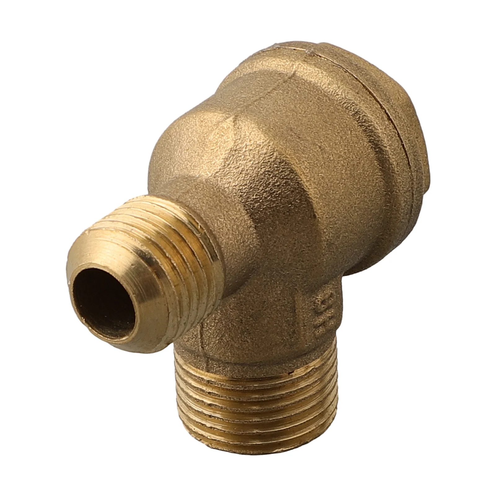 Strumento connettore valvola di ritegno filettato maschio in ottone per compressore d'aria Taglio pompa senza olio