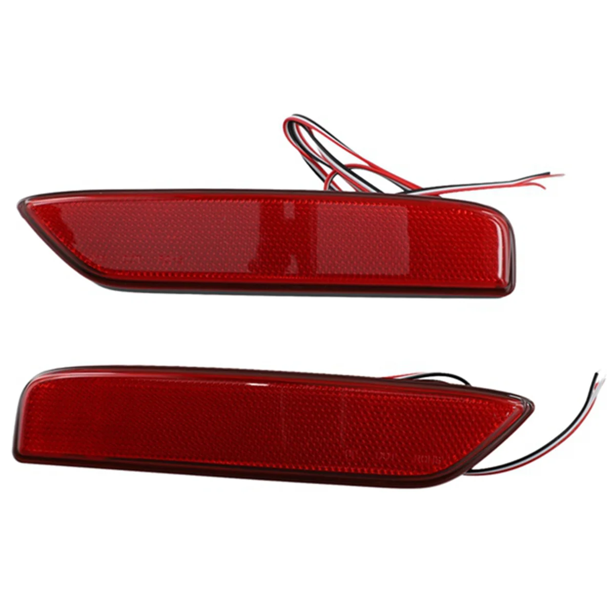 Car Rear Reflector Light Bumper Taillight Fog Light Brake Light for Mitsubishi DELICR MINI Red