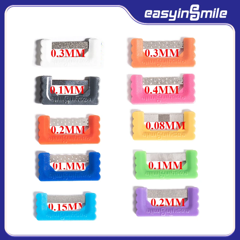 Dental IPR Diamond Strips Polishing Finishing Strips Orthodontic Metal Sand Strips Innovative Interproximal Reduction System view 3