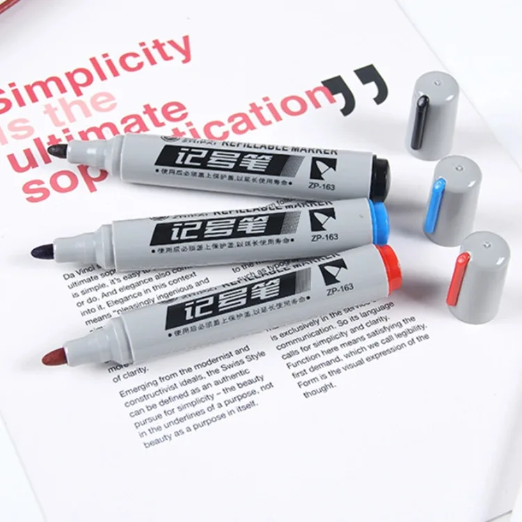 10pcs High Performance Permanent Markers Quick-Dry Waterproof Ink for Tire Painting Greeting Cards Graffiti Artistic Creations